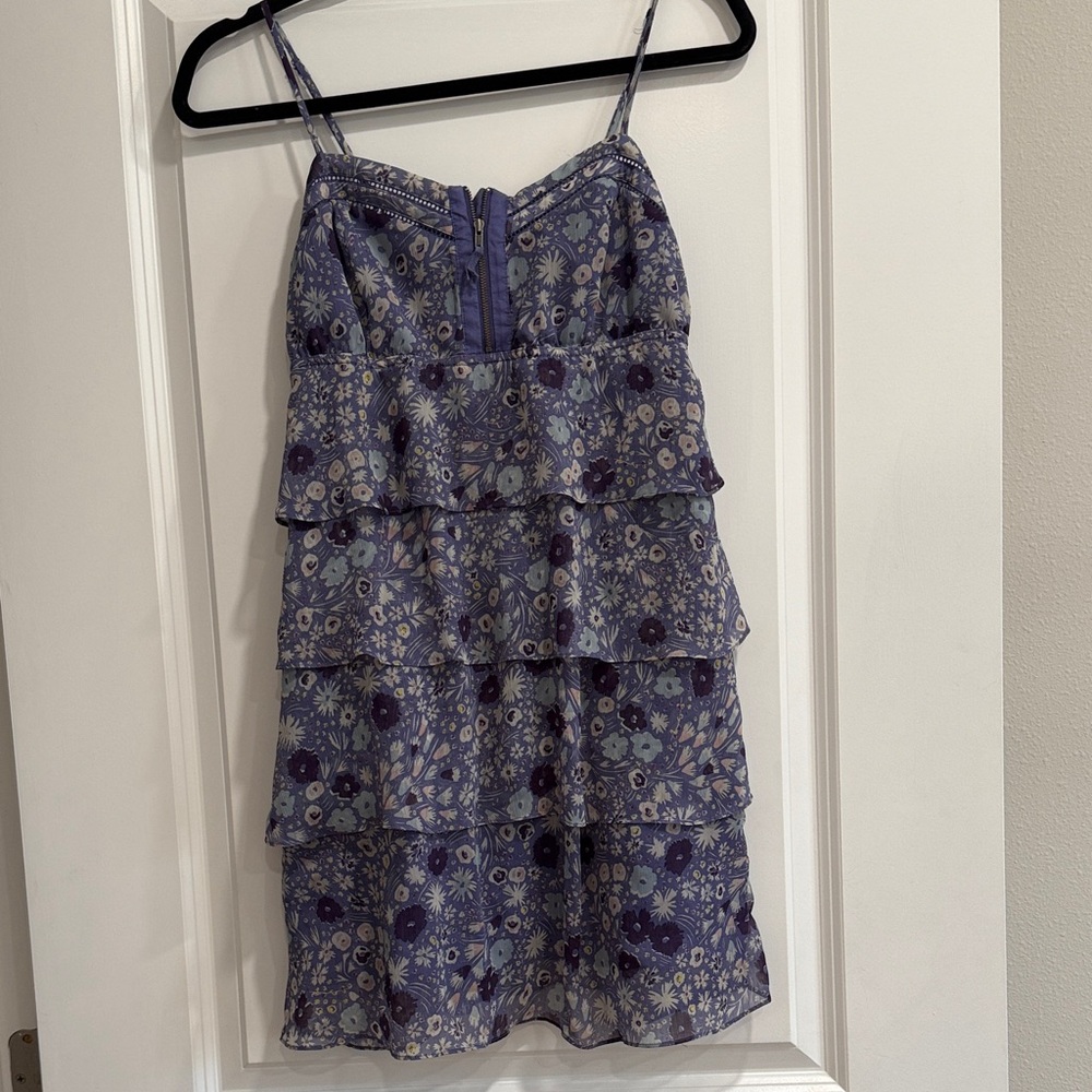 3/$16!!American Eagle Outfitters Purple Floral Dress